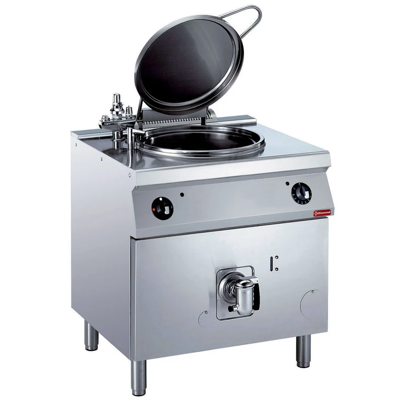 Profi Elektro-Kochkessel 60 Liter , Indirekte Beheizung , 700er Serie, E17/M60I8-N