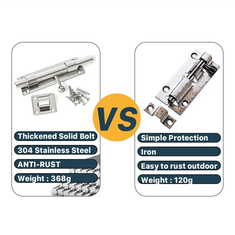 Heavy Duty Stainless Steel Gate Latch Lock for Wooden Garden Fence with Matte Black Finish Tough as Nails Spring Loaded Bolt Straight Up Reliable Yard Hardware No Fuss Install Weather Resistant Design