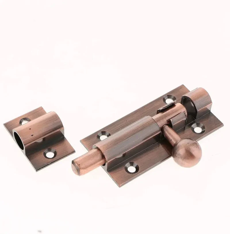 Rugged Sliding Barrel Bolt Door Lock With Heavy Duty Gate Latch For Secure Shed Entry No Sweat Install And Solid Alloy Body Built Different Tough As Nails Outdoor Security