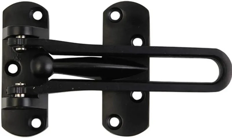 Heavy Duty Sliding Door Bolt Lock For Wooden Gates Built Tough Security Latch Keeping Kids And Pets Locked Up Tight With Dead Simple Anti Theft Protection For Yard Entrances