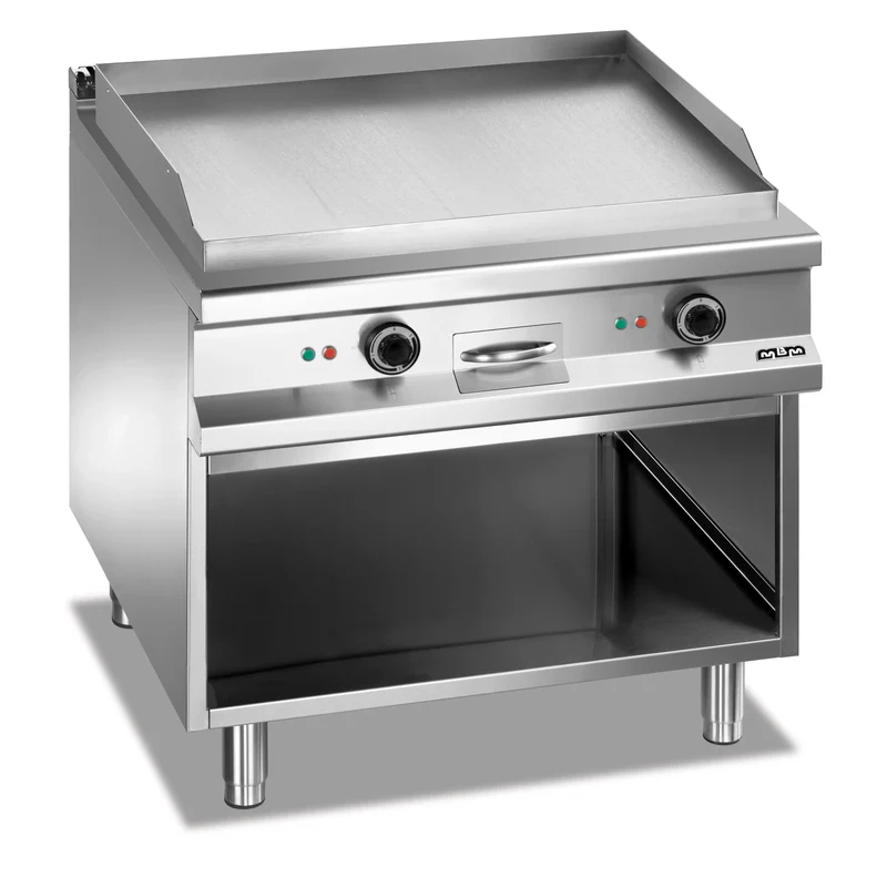MBM Grillplatte glatt mit Untergestell 12 kW / 16 kW