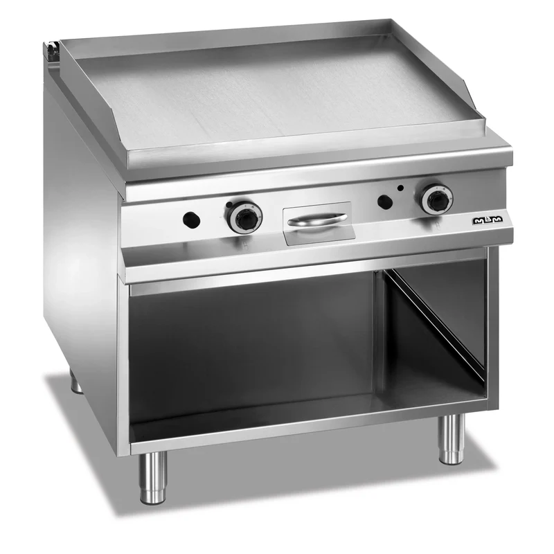 MBM Grillplatte glatt mit Untergestell 12 kW / 16 kW