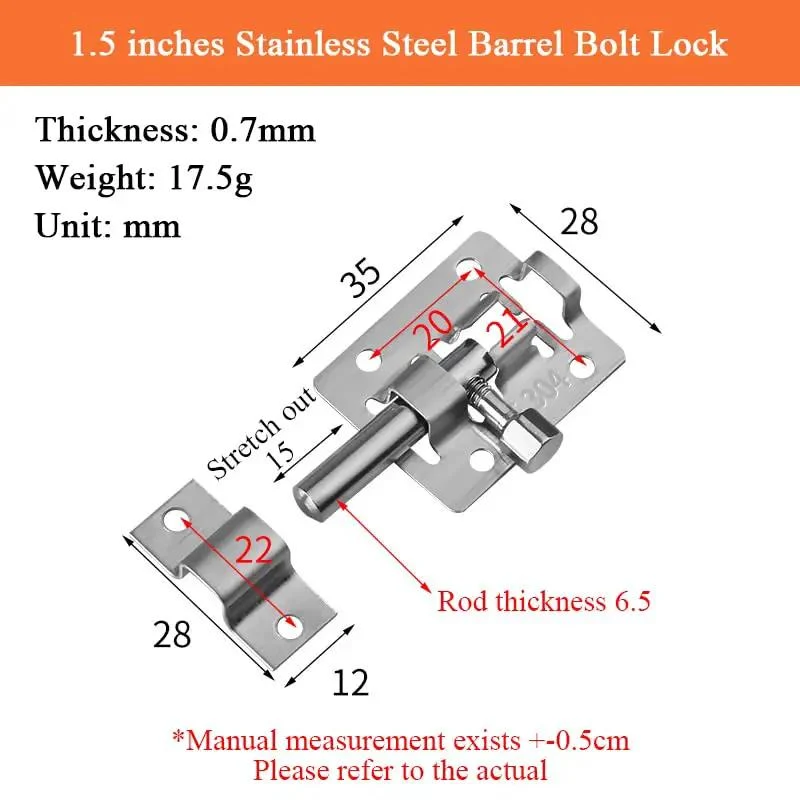 Badass Heavy Duty Stainless Steel Slide Barrel Bolt Four Pack Built Different Gate Latches Easy Setup Locks For Cabinets Fences Windows Durable Wire Drawn Silver Security Solution