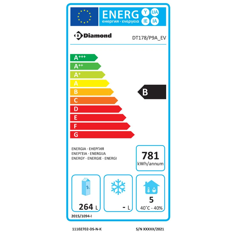 Kühltisch mit Spülbecken & Aufkantung , 3 Türen, 405 L, GN 1/1, DT178/P9A_EV