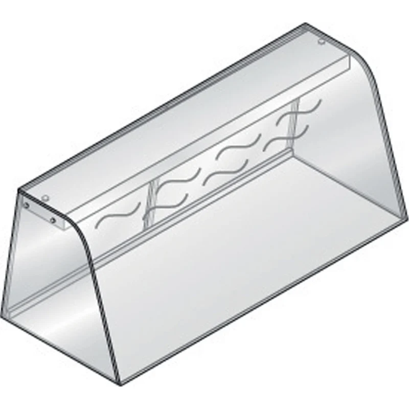 Beheizte Thekenvitrine mit Schiebetüren, 109 cm, DPA/SC12