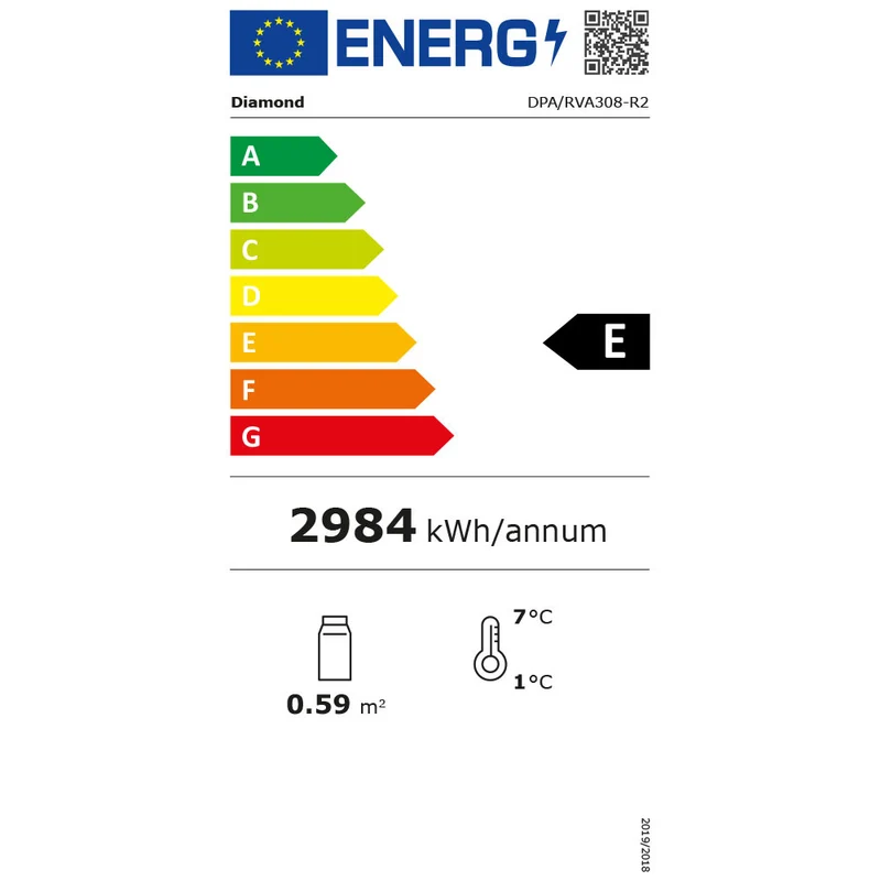 Offene Kühlvitrine mit Umluftkühlung & Rollo – 3 Ebenen, für 2x GN 1/1, DPA/RVA308-R2