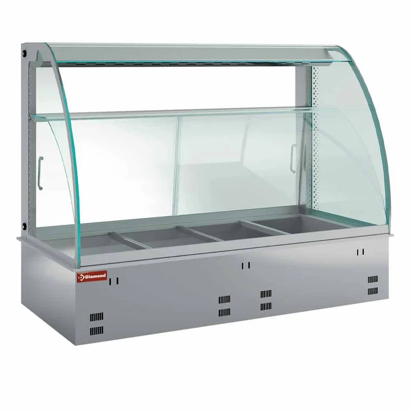 Warmehaltevitrine mit Befeuchtung & Umluft , 5x GN 1/1, DPA/CVV18
