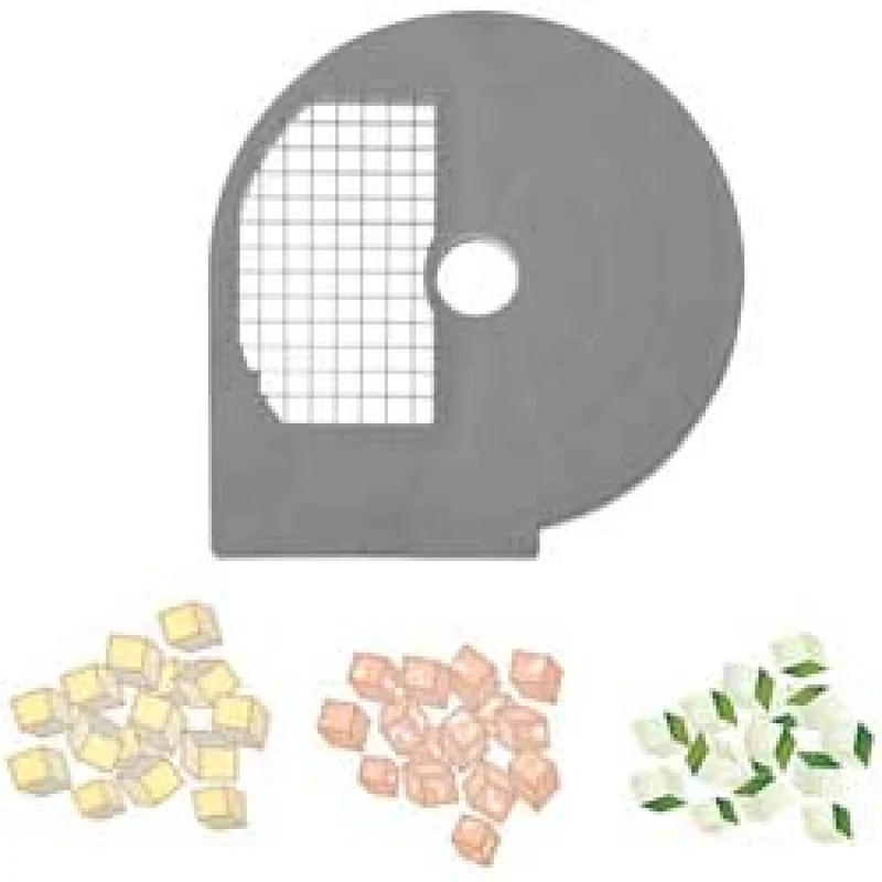Würfelschneid-Set 10x10 mm für Gemüseschneider, CV10/A