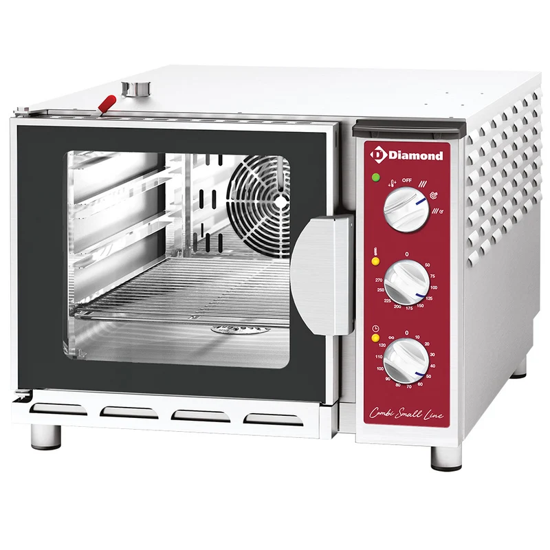 Professioneller Kombidämpfer Elektro , 4x GN 2/3 Tischgerät, DFV-423/S