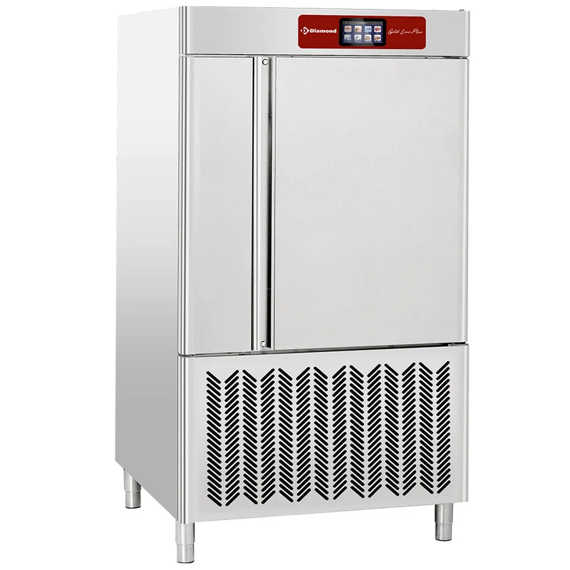Schockfroster , 10x GN 2/1 , mit Touch-Steuerung & Kerntemperaturfühler, DBT102/TS