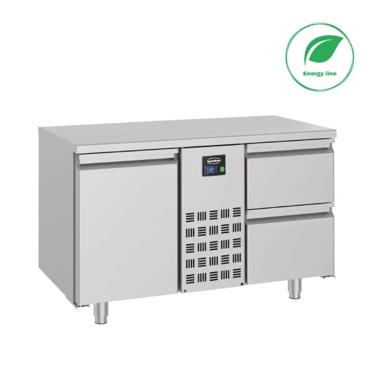 700 Kühltisch 1 Tür Und 2 Schubladen MONOBLOCK 281LTR