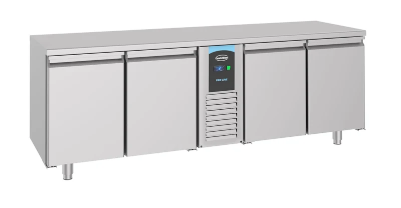 700 Kühltisch mit 4 Türen, Monoblock, 632 Liter