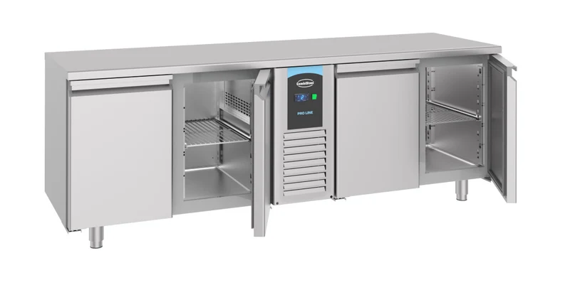 700 Kühltisch mit 4 Türen, Monoblock, 632 Liter