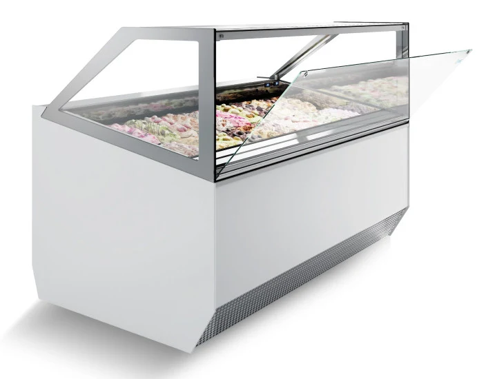 Eisvitrine / Speiseeisvitrine / Eistheke Millenium 12 Pro Line