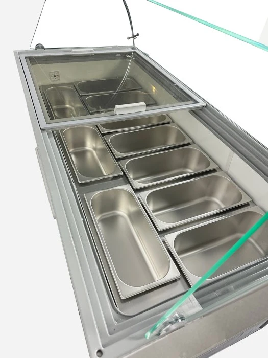 Eisvitrine Speiseeisvitrine Eistheke Tenerife 10x5 Liter Eco Line