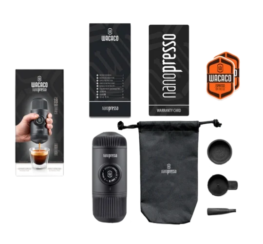 Wacaco Nanopresso Espresso ohne Strom NS Bag
