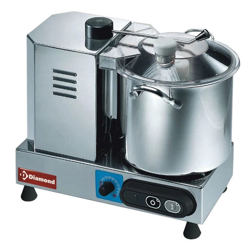 Profi Tischkutter 6 Liter , Edelstahl, stufenlos regelbar, CSP/6V