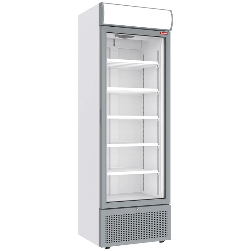 Profi-Getränkekühlschrank mit Werbedisplay , 494 Liter , Weiß, CLP52-SW