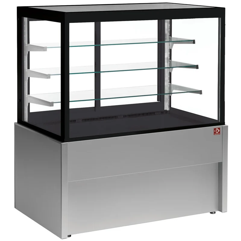 Panorama-Kühlvitrine 150 cm , 4 Ebenen mit Umluftkühlung & LED, CB15V-G5/P2