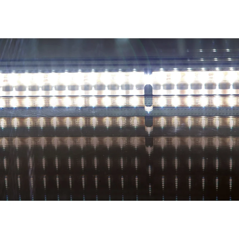 Kühlvitrine mit Umluftkühlung , 120 cm breit , 4 Ebenen, Grau, CB12V-G5/P2