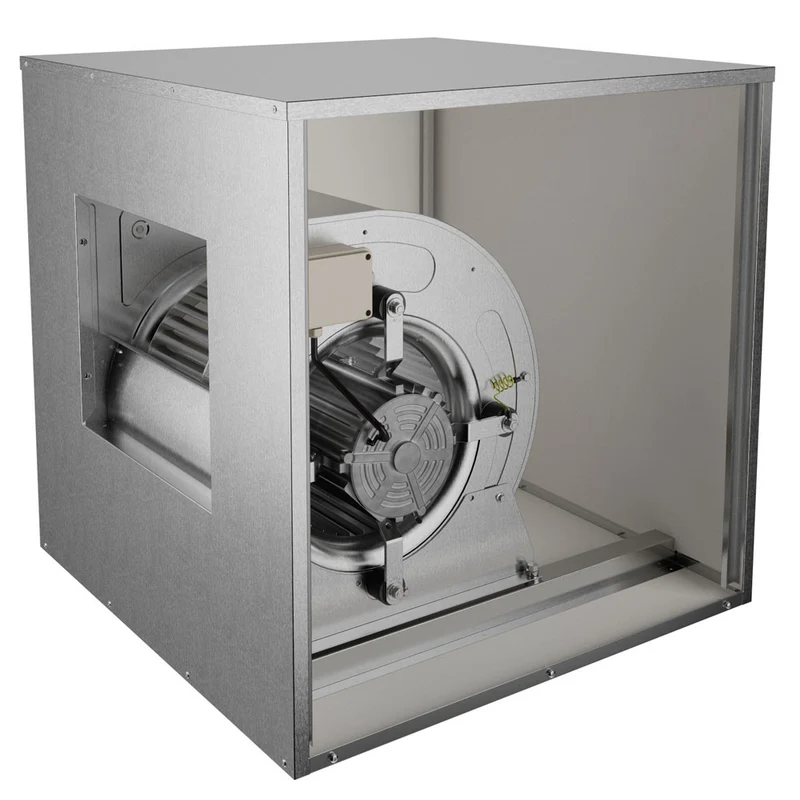 Schallgedämmte Lüftungsbox , 1300 m³/h , IP54 Motor, CA7/7/15