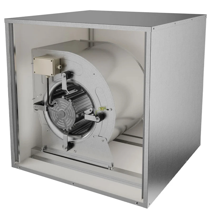 Schallgedämmte Lüftungsbox , 1300 m³/h , IP54 Motor, CA7/7/15