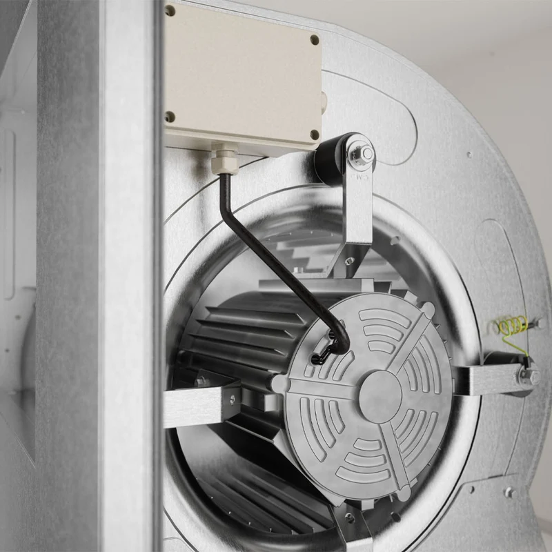 Schallgedämmte Ventilatorbox , 2500 m³/h , 230V, CA9/7/25