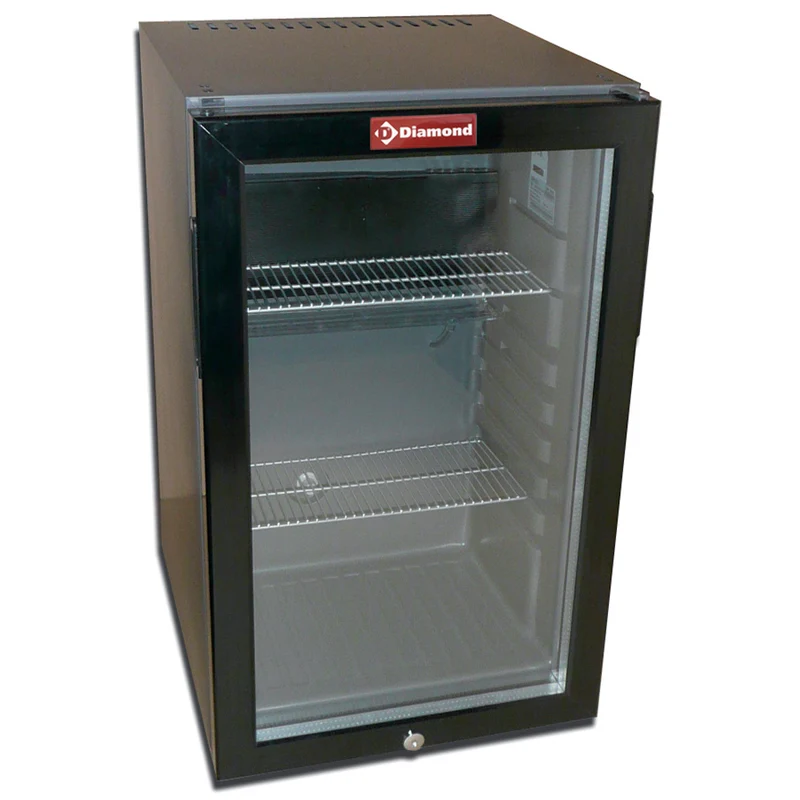 Minibar mit Glastür 52 L , Geräuschloser Hotelkühlschrank, C520S/VT