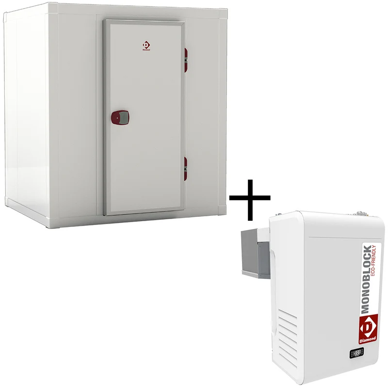 Gastro-Kühlschrank Edelstahl für Bäckernorm EN 600x400, C48B/BF_AP40M-1Z-R2