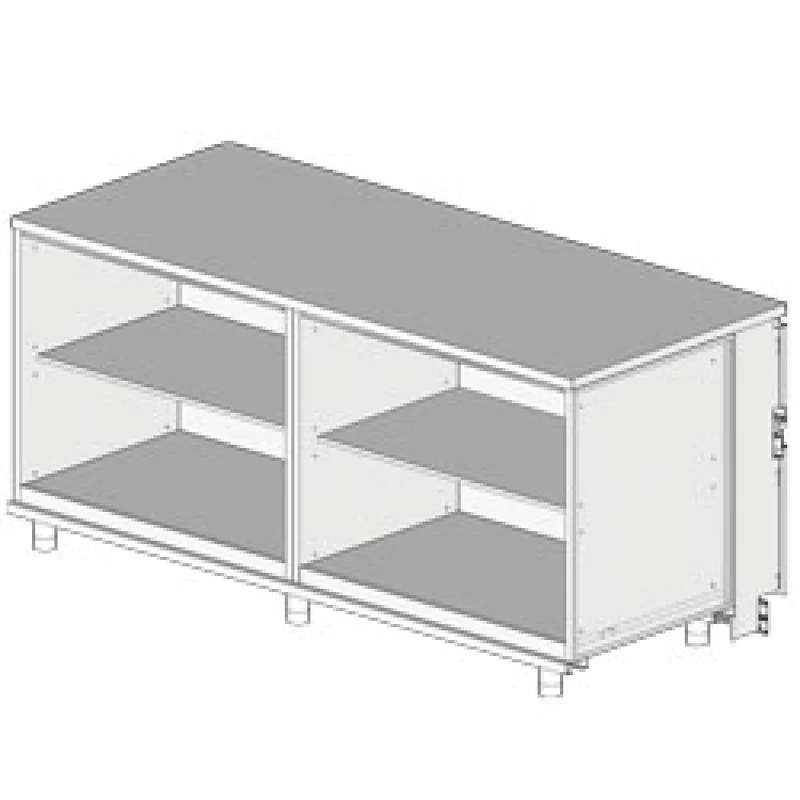 Kassentheke neutral , 2100 mm , Robuste Arbeitsfläche, BC21X