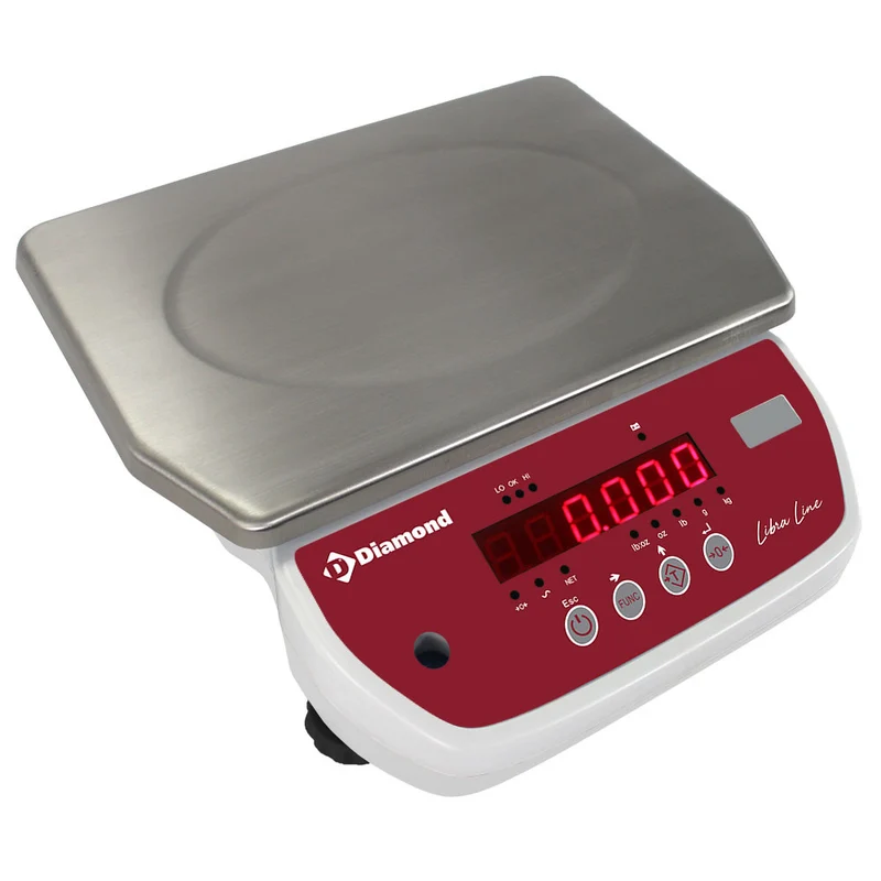 Digitale Tischwaage 30 kg – Wasserdicht (IP67) & Edelstahlplattform, BAL/30-5