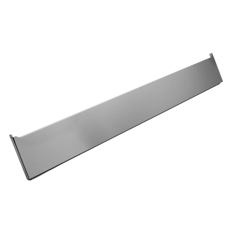 Edelstahl Sockelblende , 400 mm Breite, A9/PF4-N