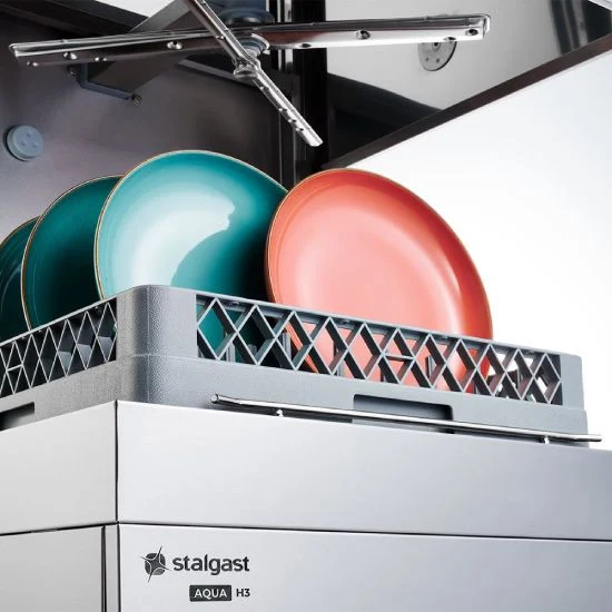 Haubenspülmaschine DigitalPower inkl. Klarspülmittel-, Reinigerdosier-, Klarspül- und Ablaufpumpe, 400V, 10 kW