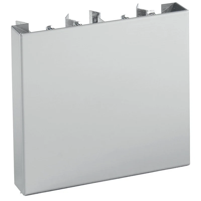 Frontblende Edelstahl 800 mm , CNS , für Gastronomie-Küchenzeilen, A22/PF8