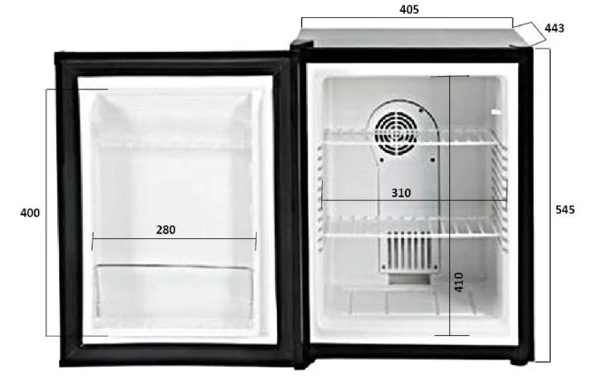 Minibar 40L Peltier System