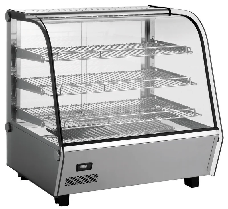 Warmhaltevitrine mit 3 Auslagen