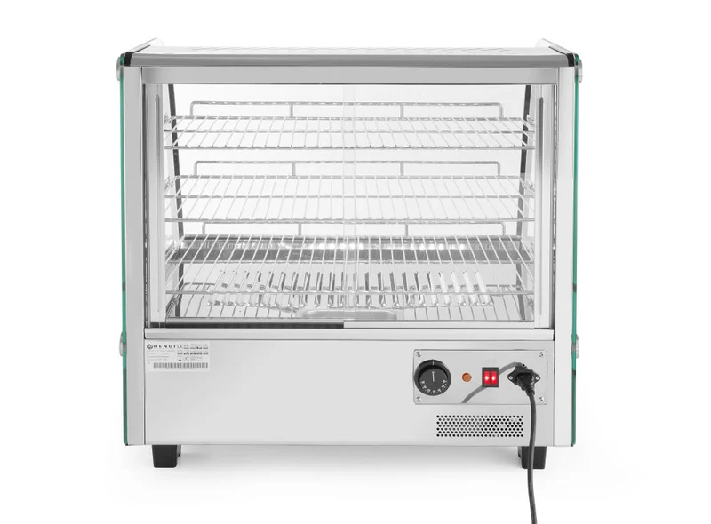 Warmhaltevitrine mit 3 Auslagen
