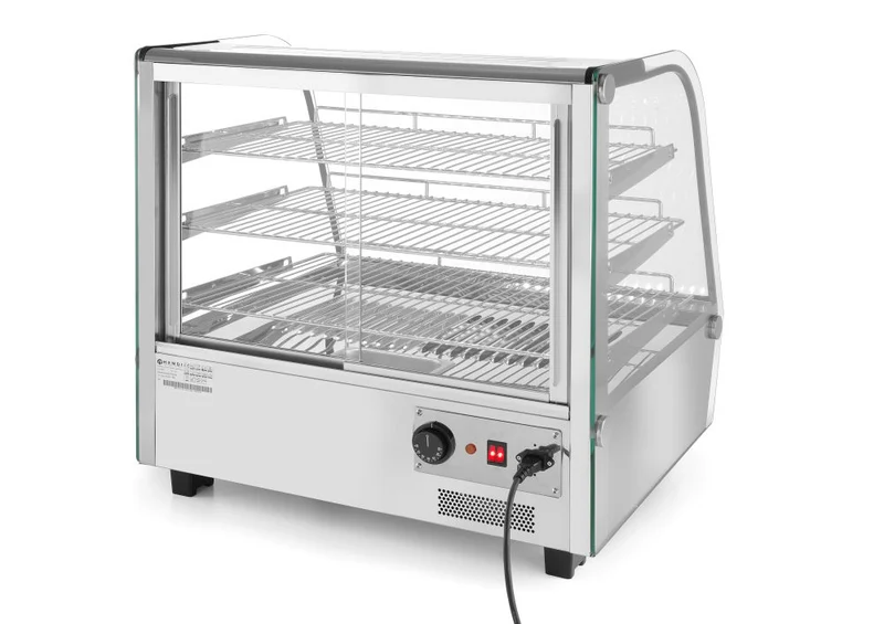 Warmhaltevitrine mit 3 Auslagen - 233726