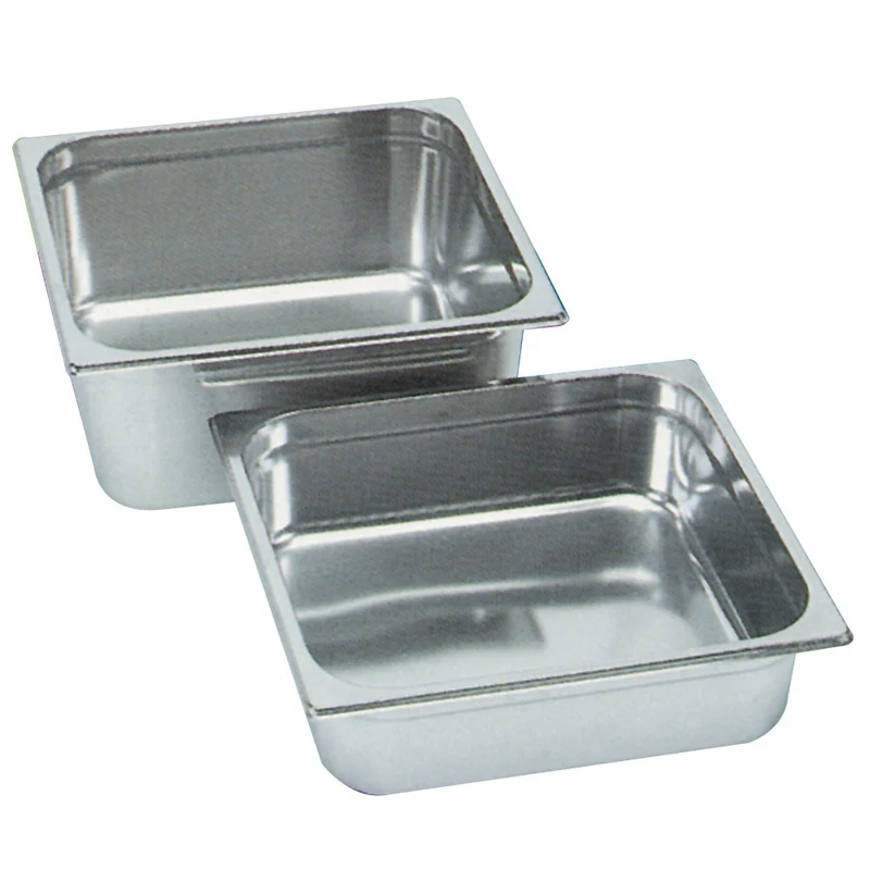 GN-Behälter 2/3 Edelstahl , 100 mm tief , 9,1 L, 2/3-100