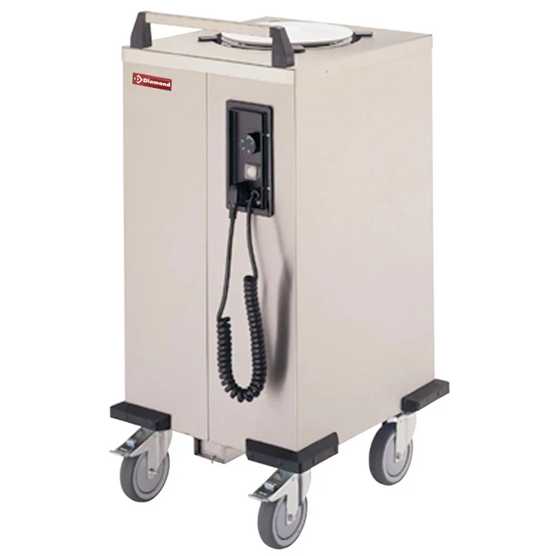 Beheizbarer Tellerspender, fahrbar, für Teller Ø 260-310 mm, 1THN-MS310