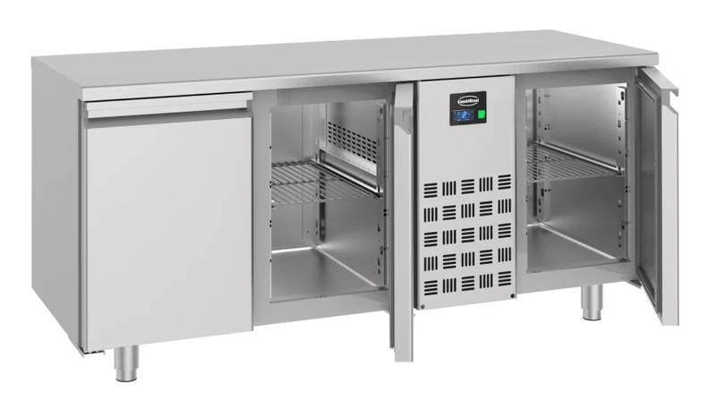 700 Tiefkühltisch mit 3 Türen, Monoblock, Energy Line, 474 Liter
