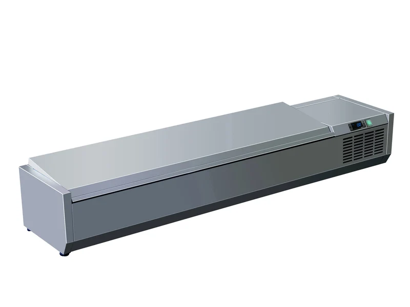 SARO Kühlaufsatz mit Deckel - 1/3 GN Modell VRX 2000 S/S
