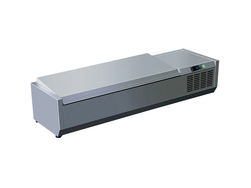 SARO Kühlaufsatz mit Deckel - 1/3 GN Modell VRX 1200 S/S