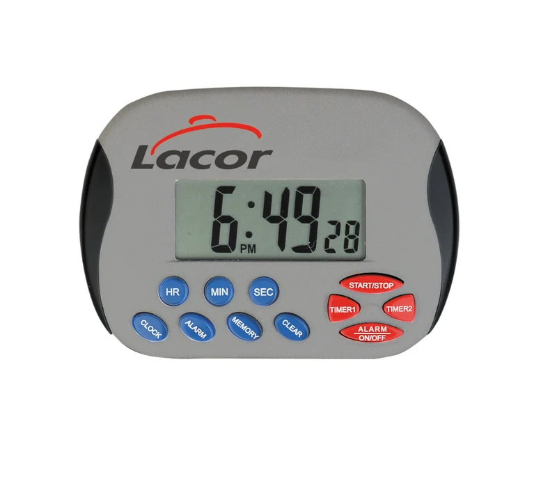 Digitale Küchen-Zeituhr m. Alarm, magnetisch