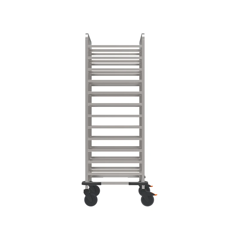 Tablett-Regalwagen 2x1/1 - Stoßecken