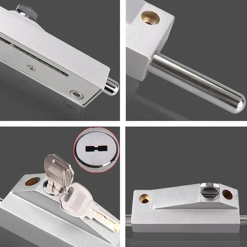 Tough As Nails Surface Mount Door Lock With Heavy Duty Spring Bolt And Built Like A Tank Zinc Alloy Build For Secure Driveway And Garden Gate Anti Theft Protection For Outdoor Use