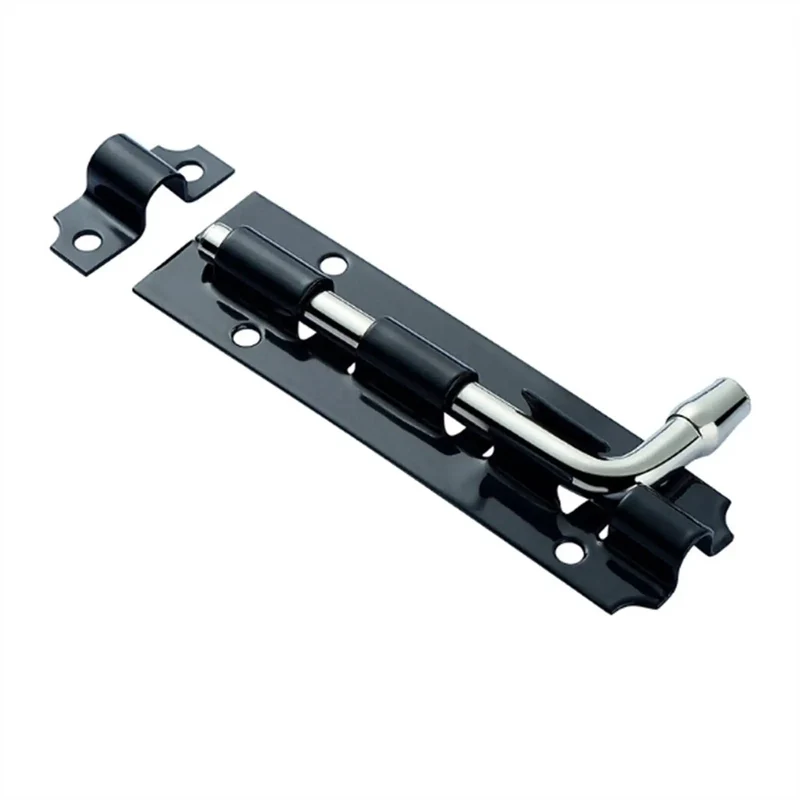 Premium Heavy Duty Sliding Door Lock Barrel Bolt With Reinforced Gate Latch Hasp For Sweet Smooth Operation And Tough Knockout Security On Heavy Entryway Doors