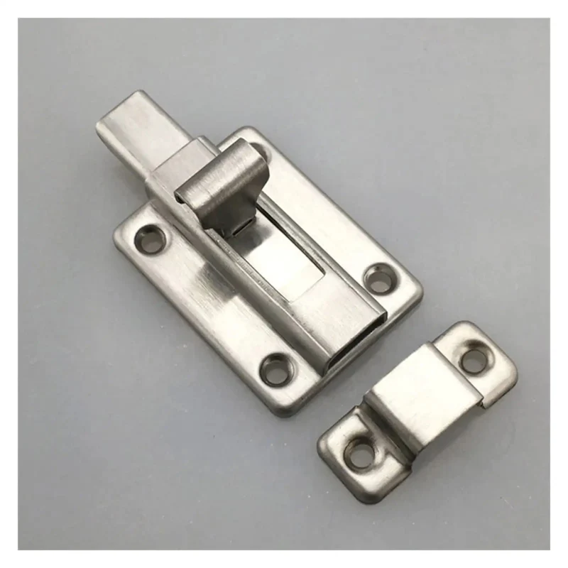 Heavy Duty Stainless Steel Sliding Door Barrel Bolt Spring Latch Gate Lock Built Legit Tough Smooth Operator Glide Bulletproof Latch Zero Hassle Install For Garden Fence
