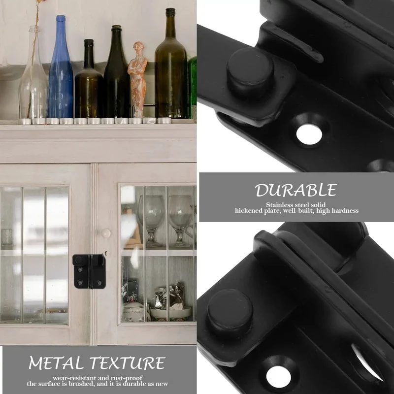 Hardcore Stainless Steel Flip Latch Heavy Duty Gate Bolt Safety Lock For Outdoor Yard And Fence Doors Rust Proof Two Pack Built Different Grip Catch Keeps Your Backyard Secure No Sweat