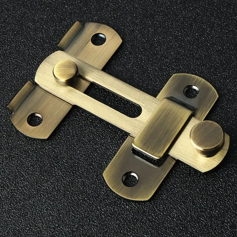 White Stainless Steel Sliding Gate Latch Heavy Duty Door Lock For Wooden Garden Shed Top Shelf Security Hardware Tough As Nails Build Zero Hassle Installation
